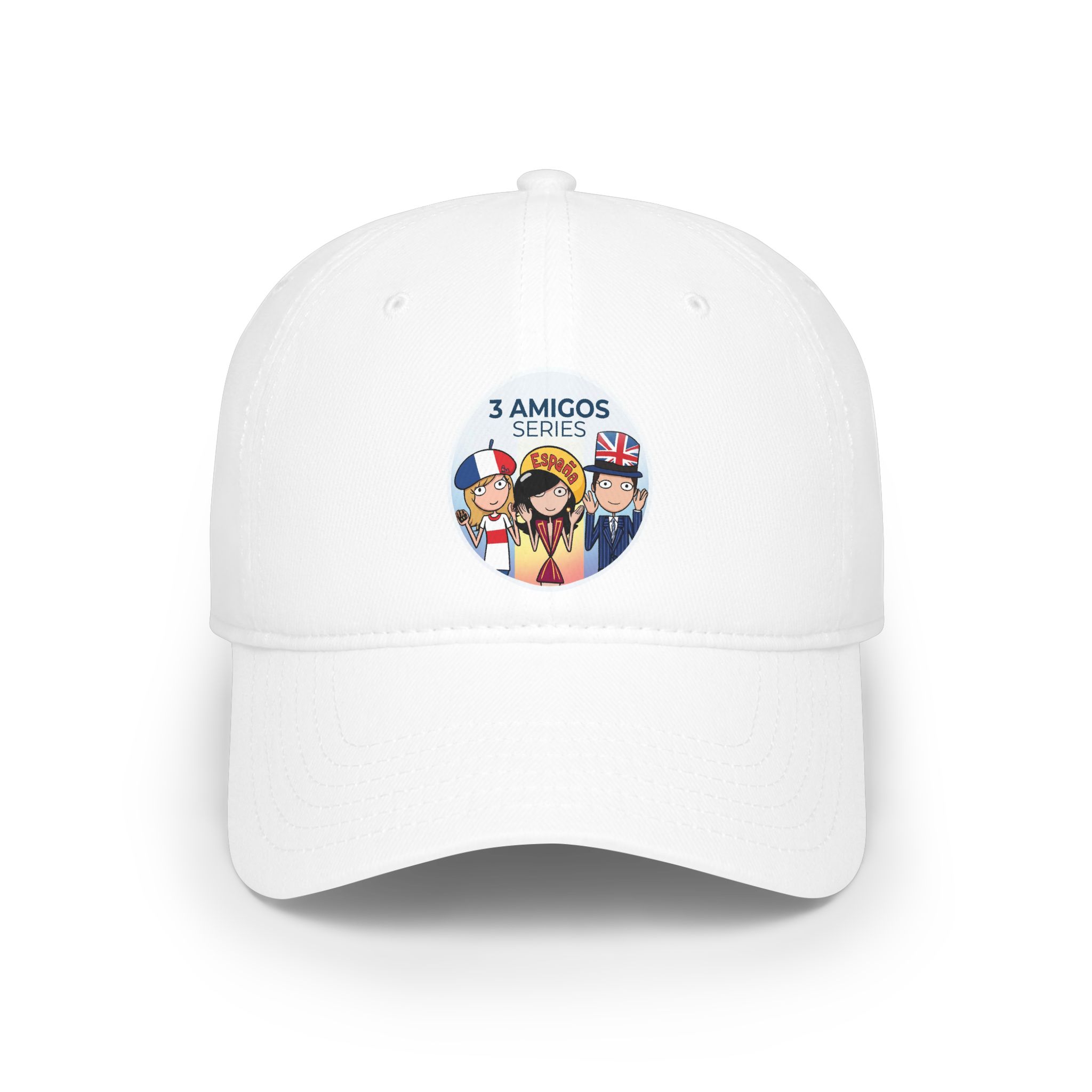 3 Amigos Series Low Profile Baseball Cap | Official Cartoon Series Merch | telmyfriends