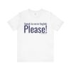 Speak to Me in English Please! T-Shirt | Fun Language Learner Shirt | telmyfriends