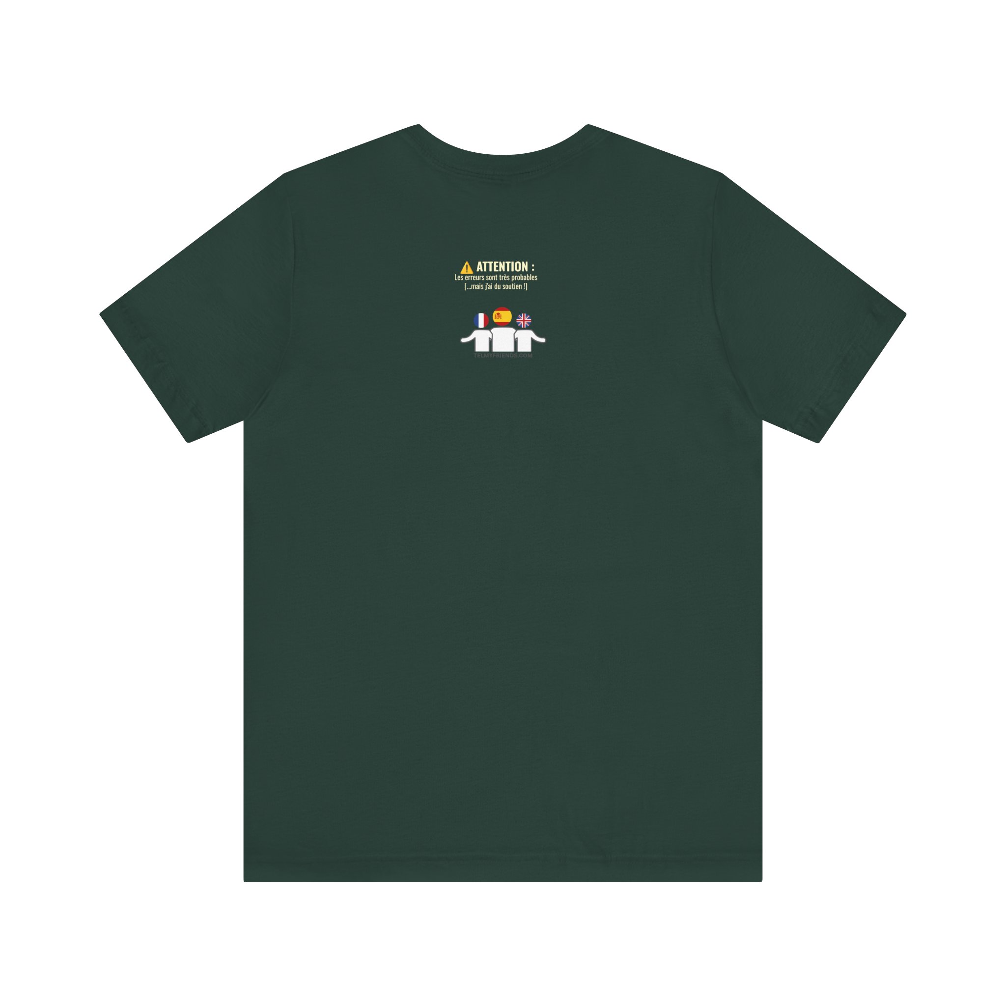 Parlez-moi en français, s'il vous plaît ! T-shirt pour Apprendre le Français | T-shirt Fun | telmyfriends - Image 7