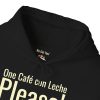 One Café con Leche Please! Hoodie | Fun Spanglish Coffee Hooded Top | telmyfriends - Image 2