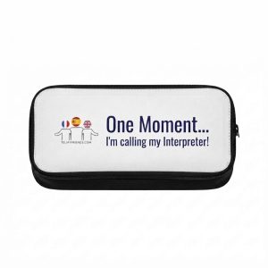 One Moment I'm Calling My Interpreter Case | Funny Travel Language Gift | telmyfriends