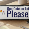 One Café au Lait Please Case | Funny Franglais Coffee Travel Pouch | telmyfriends - Image 3