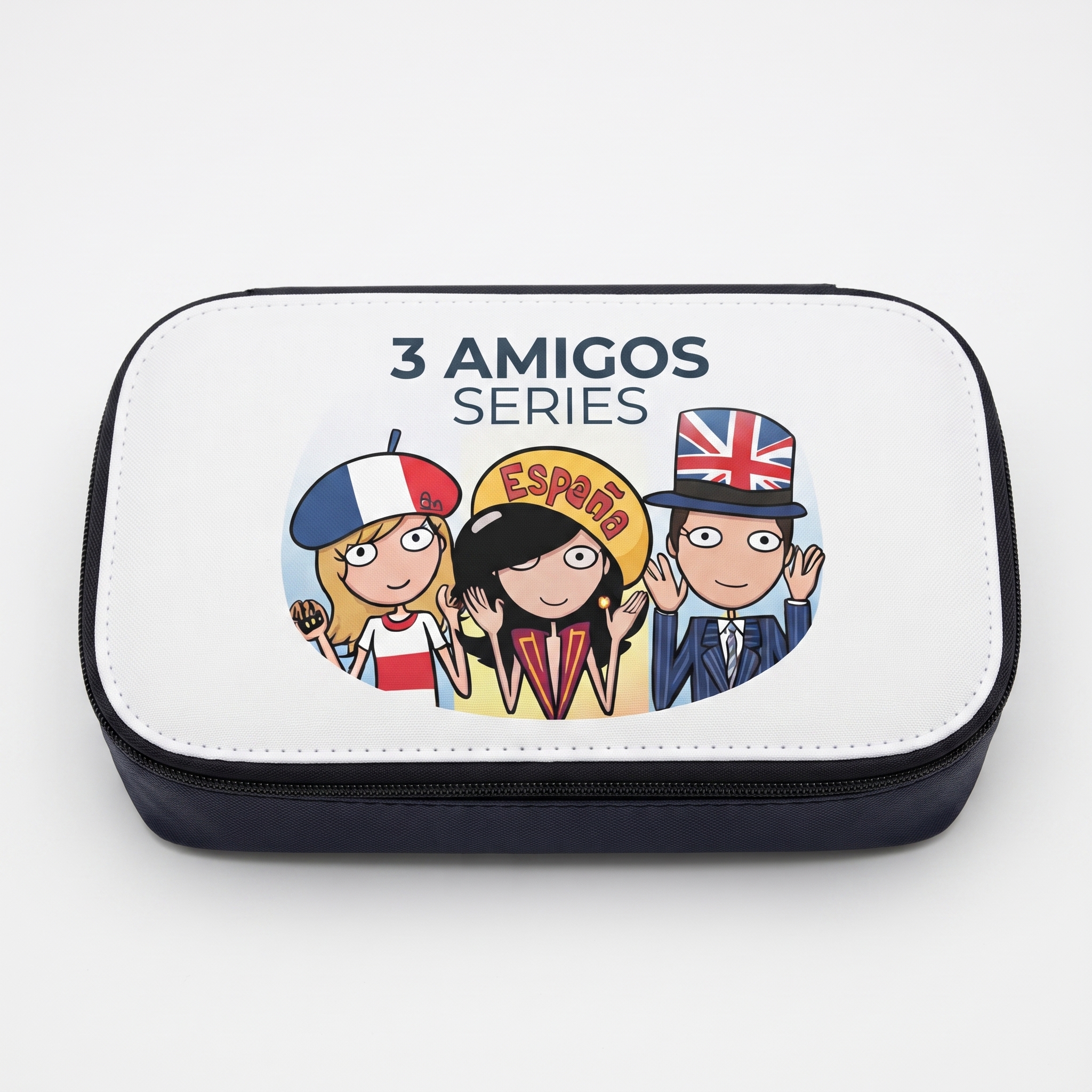 3 Amigos Series Logo Case | Official Cartoon Series Merch | telmyfriends - Image 3