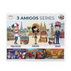 3 Amigos Series Jigsaw Puzzle | Travel Cartoon | Mauricette, Carmen & James | telmyfriends - Image 5
