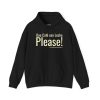 One Café con Leche Please! Hoodie | Fun Spanglish Coffee Hooded Top | telmyfriends