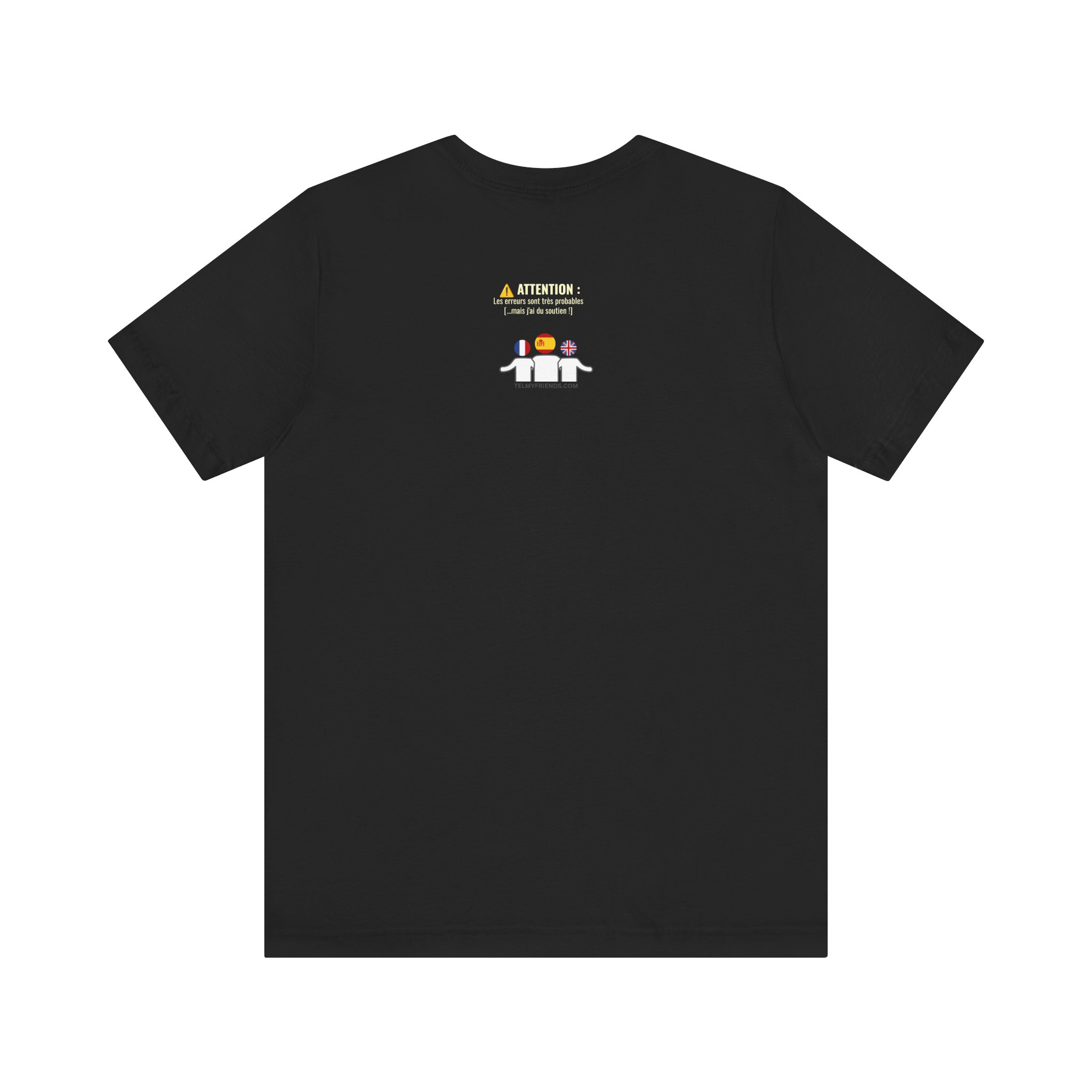 Parlez-moi en français, s'il vous plaît ! T-shirt pour Apprendre le Français | T-shirt Fun | telmyfriends - Image 4