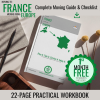 MOVING TO FRANCE FROM EUROPE COMPLETE WORKBOOK COVER 22p