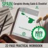 MOVING TO SPAIN FROM USA COMPLETE WORKBOOK COVER 22p (1 MONTH FREE)