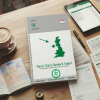 MOVING TO UK (Complete Moving Guide & Checklist) Book on desk