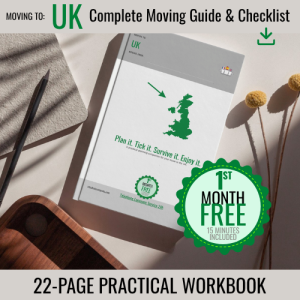 MOVING TO UK (Complete Moving Guide & Checklist) COVER